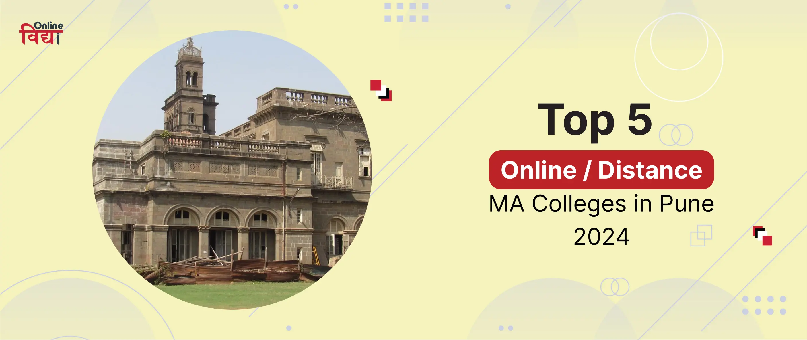 Top 5 Online/Distance MA Colleges in Pune 2024